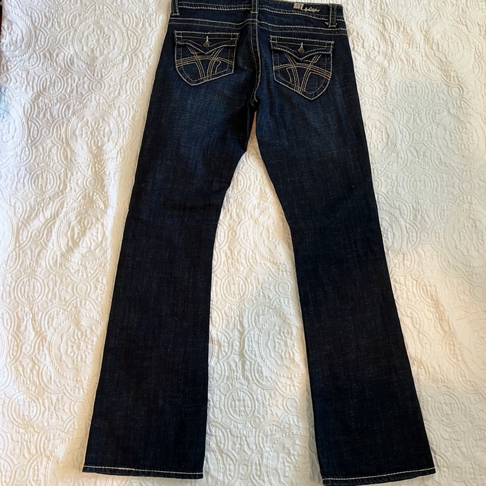 KUT Jeans Women Size 4 Blue Bootcut - Picture 3 of 6